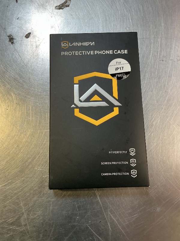 Photo 1 of Lanhiem Magnetic for iPhone 17 Case Waterproof, Built in Screen Protector & Camera Protection, [Compatible with MagSafe] Full Body Dustproof Heavy Duty Rugged Phone Case 6.3'' (Black)