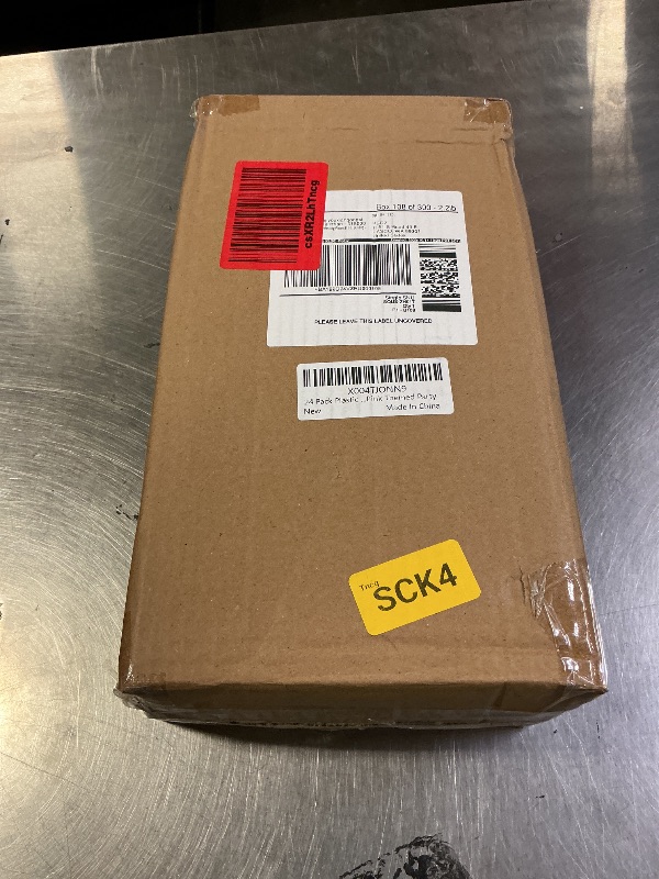 Photo 1 of 24 Pack Plastic Champagne Flutes Pink Unbreakable Ribbed Champagne Glasses Detachable 5.5 Oz Disposable Stemware Glasses Wine Toasting Cups for Wedding Valentines Engagement Pink Themed Party