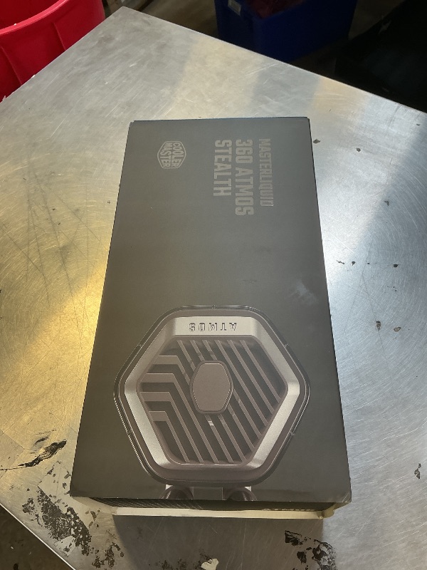 Photo 1 of Cooler Master 360 Atmos Stealth Performance-Driven Close-Loop AIO Liquid Cooler, R9|Ultra 9, Dual Chamber Pump, 360 Radiator, Mobius PWM Fans, AMD Ryzen AM5|4, Intel LGA 1851|1700 Platform