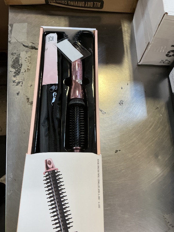 Photo 1 of CALISTA Perfecter Pro Heated Round Brush | Lift, Volumize, and Style with No Heat Damage for Healthier-Looking Hair | 4 Sizes for Most Hair Types | Dual Voltage & Adjustable Temp (0.5, Rose Gold)