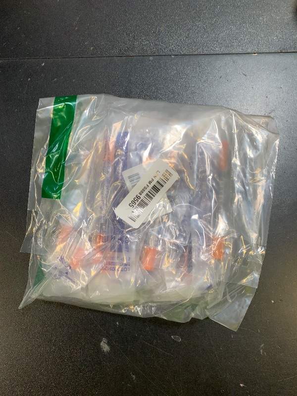 Photo 1 of 0.5ml 31G 5/16 Inch 8mm Syringe, Lab Syringes Individually Wrapped, Pack of 25