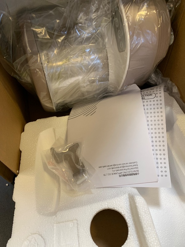 Photo 1 of Bear 3.7-Quart Electric Dough Maker with Fermentation Function, Crafted with 304 Stainless Steel for Pizza & Bread Dough, HMJ - A35M1