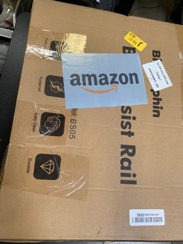 Photo 1 of BigDolphin Bed Rails for Elderly Adults Safety - ASTM Approved Adjustable Bed Cane with Non-Slip Ergonomic Handle & Storage Pocket, Bed Railings for Seniors Support 350 LBS, Tool-Free