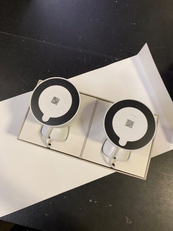 Photo 1 of Google Nest Cam Outdoor (Wired, 2nd Gen) - 2 Pack - Security Camera with 2K Video and Gemini, Night Vision, 2-Way Audio - Works with Google Home - 2025 Model - Snow