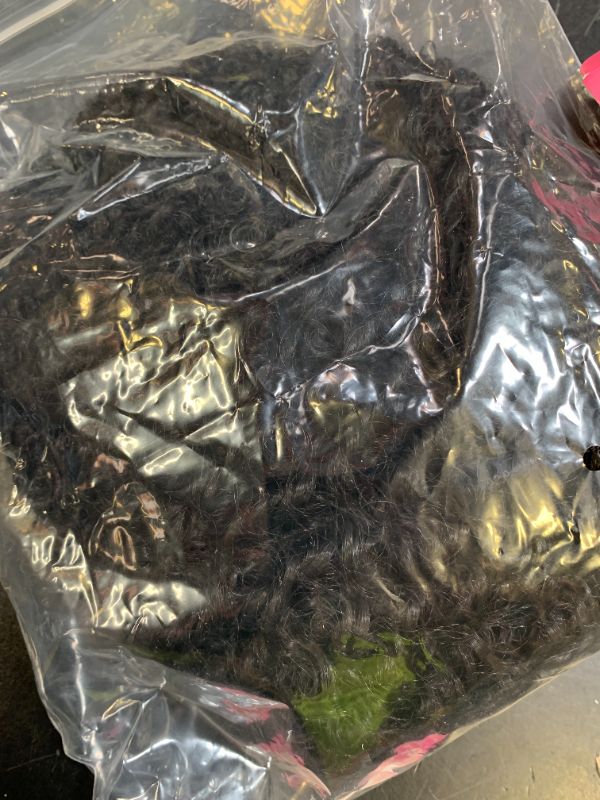 Photo 1 of  afro natural black 1B wig