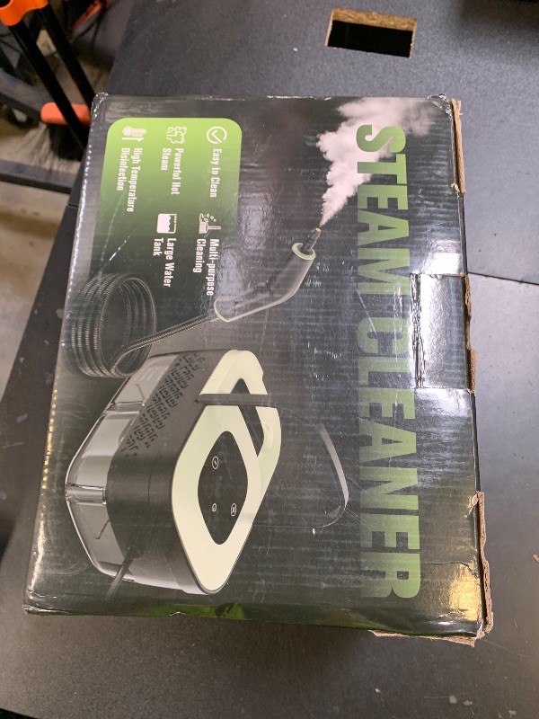 Photo 1 of Steam Cleaner, Portable Steamer for Cleaning with 16pcs Accessories, 6-Level Adjustable, 15s Heat-Up, Handheld Steam Cleaner for Home for Tile, Grease, Dirt, Grout, Car Detailing, Green