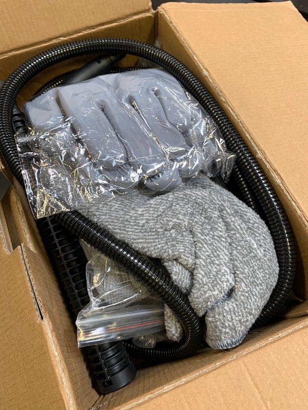 Photo 1 of Steam Cleaner, Portable Steamer for Cleaning with 16pcs Accessories, 6-Level Adjustable, 15s Heat-Up, Handheld Steam Cleaner for Home for Tile, Grease, Dirt, Grout, Car Detailing, Green