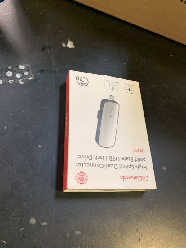 Photo 1 of GiGimundo 2TB External Portable SSD, Up to 1073MB/s Dual Port USB C Thumb Drive USB 3.2 Gen 2+USB A Solid State Drives for iPhone 15/16/17/Android/Mac,Blue