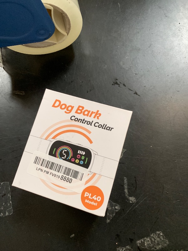 Photo 1 of Bark Collar, 2 Pack Dog Bark Collar for Large Medium Small Dogs, Rechargeable Anti Barking Device for Dogs, Smart Training Collar with Beep Vibration 5 Sensitivity, Dog Bark Deterrent Devices