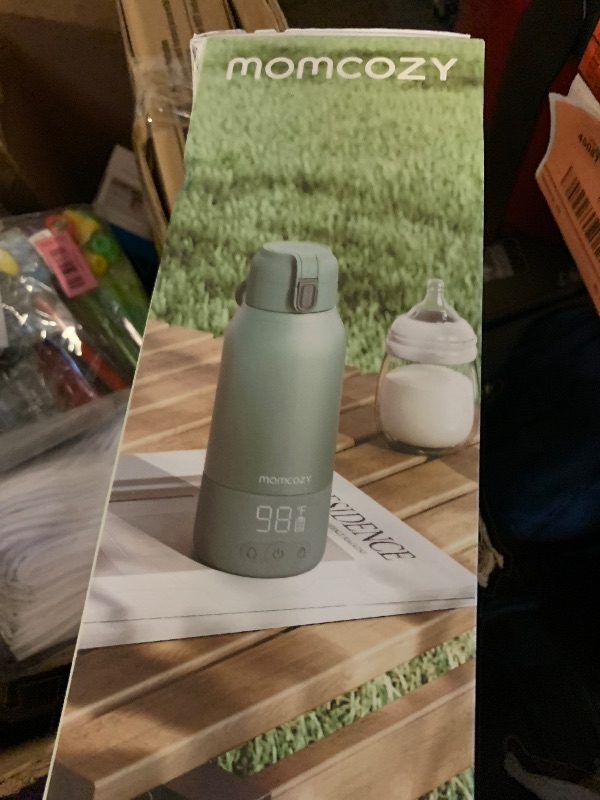 Photo 1 of Momcozy Portable Bottle Warmer for Travel – Dual Heating Modes for Breast Milk & Water, Portable Milk Warmer with Fast Heating & Long Battery Life, 17 Ounces Large Capacity to Meet Your All-Day Needs