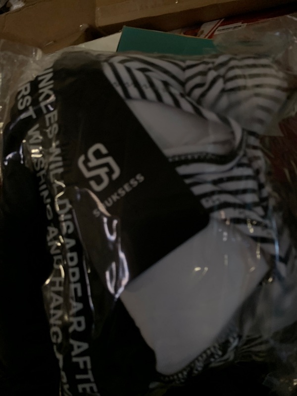 Photo 1 of SUUKSESS Women Sexy Halter Tankini Bathing Suits Slimming Tummy Control High Waisted Swimsuits 2 Piece (Black Striped, L)