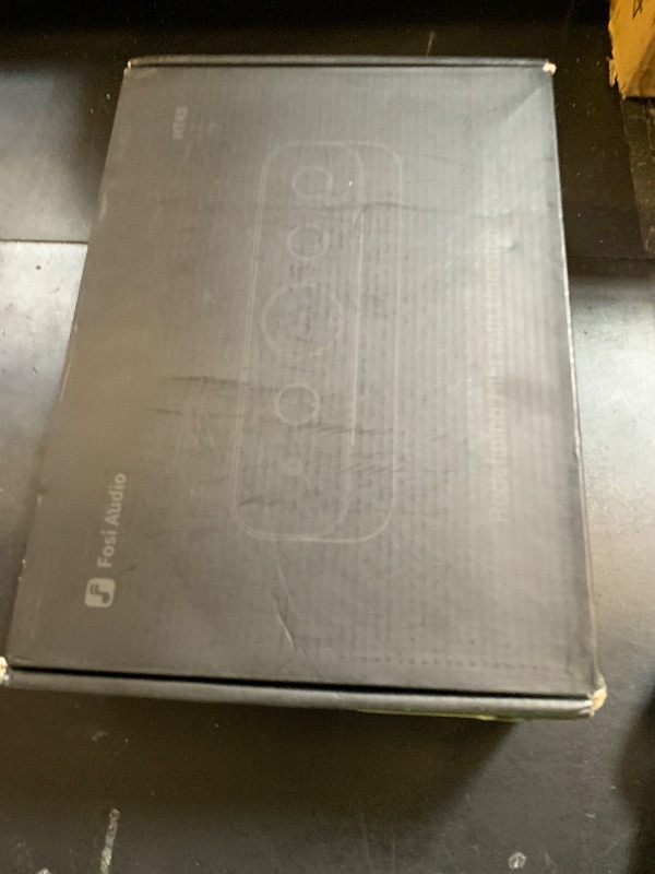 Photo 1 of Fosi Audio HT4S Bluetooth Amplifier for Outdoor Speakers, 4 Channel Power Amp for Home Theater, Outdoor Gathering, 4.1/5.0 Ch Stereo Home Audio Receiver, Supports AUX/Optical Input with Remote Control