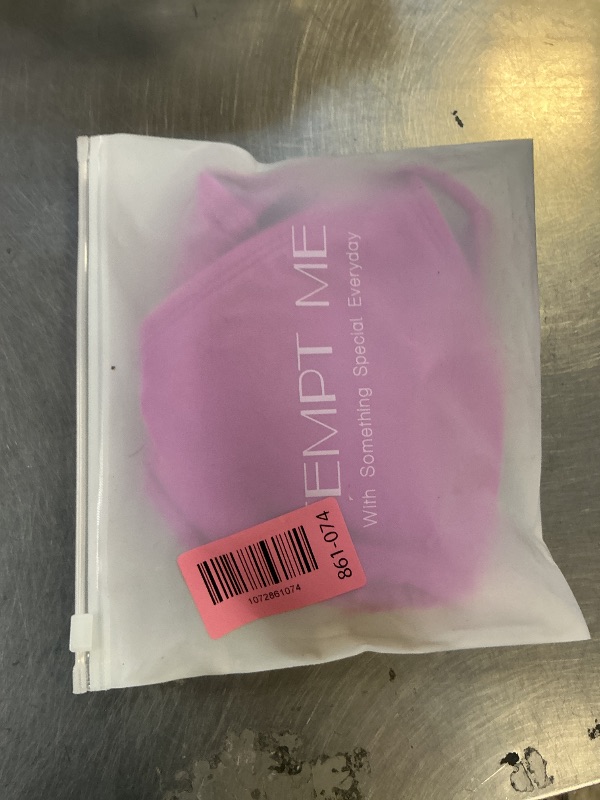 Photo 1 of **TOP ONLY** Tempt Me Women Magenta Triangle Bikini Sets Halter Two Piece Sexy Swimsuit String Tie Side Bathing Suit XS