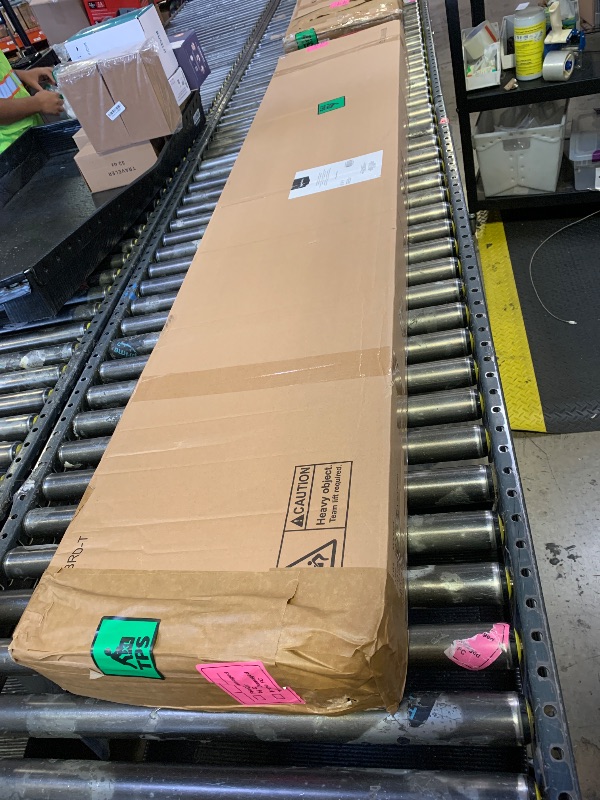 Photo 1 of Amazon Basics Twin Daybed and Trundle Bed Frame Set, Space Saving Steel Slat Support, Easy Assembly, Twin Size, Black, 77.3 x 40 x 35.4 in