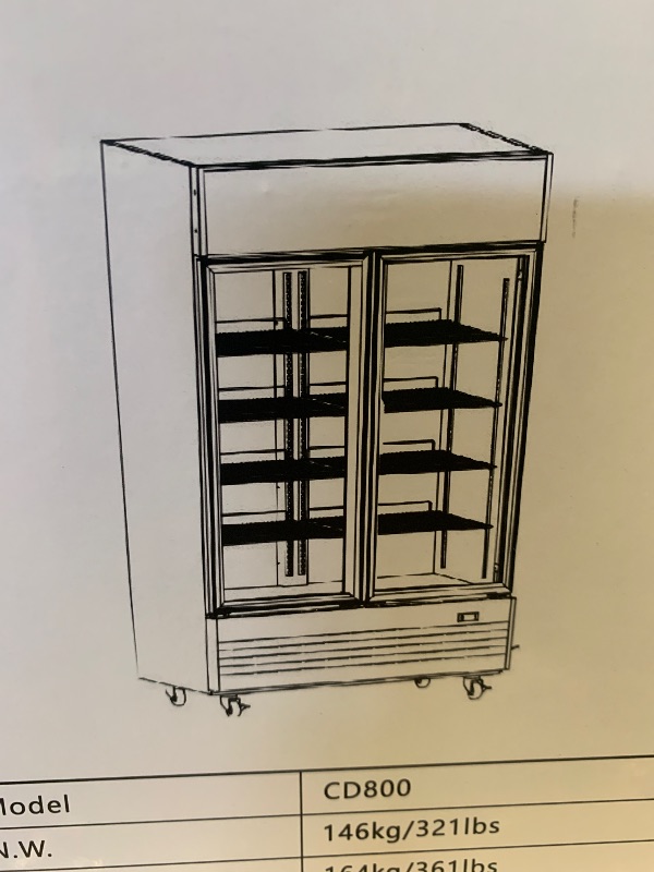 Photo 1 of Commercial Beverage Restaurant Fridge Bar