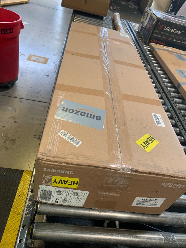 Photo 1 of Samsung 49" Odyssey G93SC Series Curved Gaming Monitor, QD-OLED, 240Hz, 0.03ms, DQHD, G-Sync Compatible, FreeSync Premium Pro, Adjustable Stand