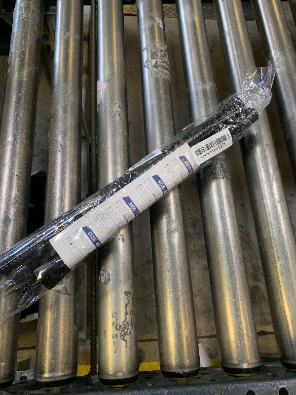 Photo 1 of Shower Curtain Rod Adjustable Curtain Rods 30-64 Inch Black Shower Rod Curtain Rods no Drilling Expandable Tension Curtain Rod Spring Rod for Bathroom Closet Doorway Windows