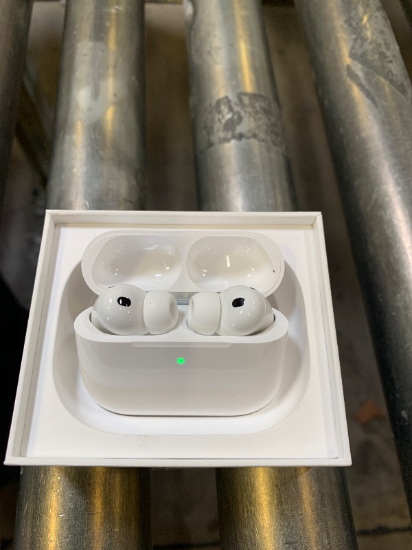 Photo 1 of Apple AirPods Pro 3 Wireless Earbuds, Active Noise Cancellation, Live Translation, Heart Rate Sensing, Hearing Aid Feature, Bluetooth Headphones, Spatial Audio, High-Fidelity Sound, USB-C Charging