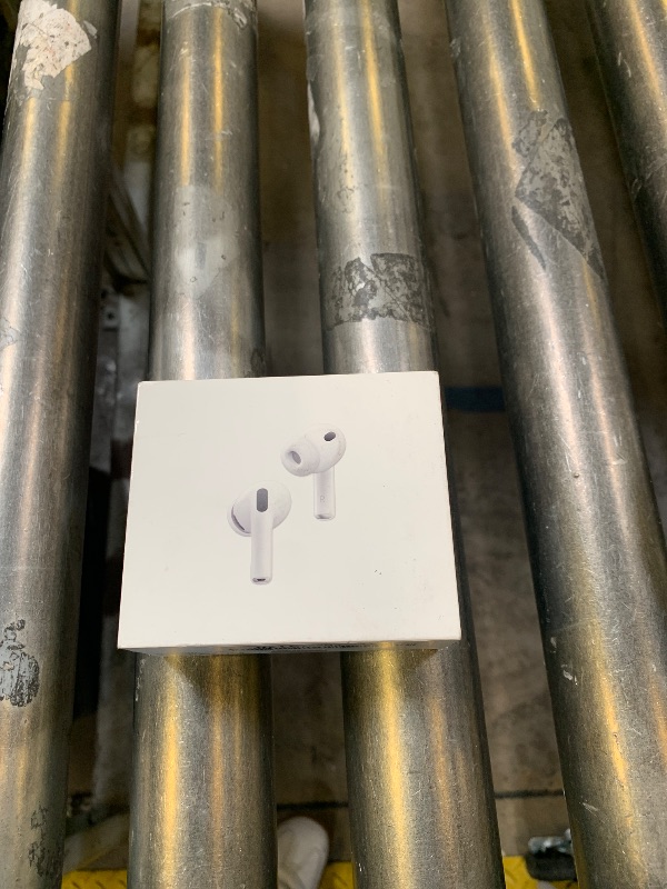 Photo 1 of Apple AirPods Pro 3 Wireless Earbuds, Active Noise Cancellation, Live Translation, Heart Rate Sensing, Hearing Aid Feature, Bluetooth Headphones, Spatial Audio, High-Fidelity Sound, USB-C Charging