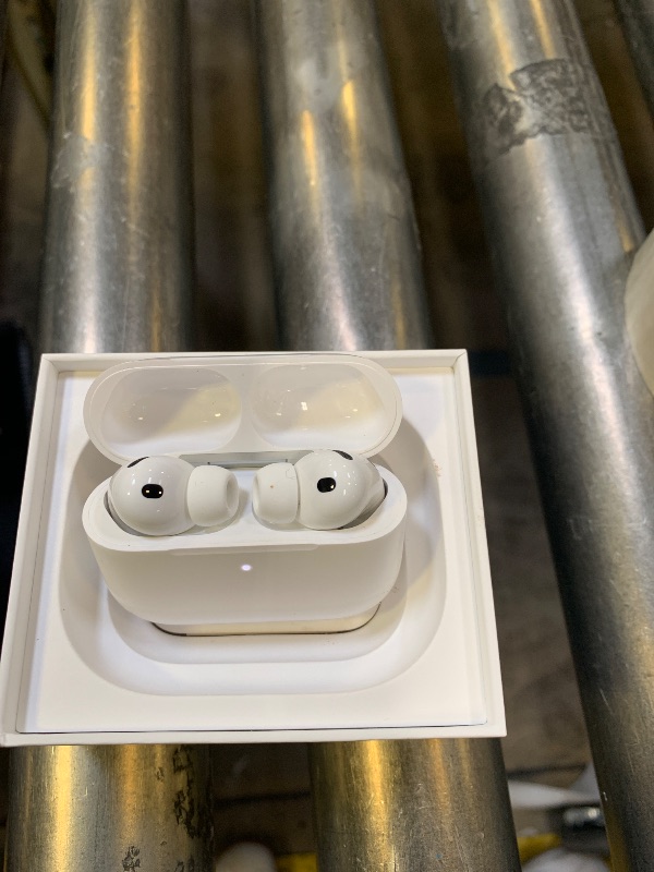 Photo 1 of Apple AirPods Pro 3 Wireless Earbuds, Active Noise Cancellation, Live Translation, Heart Rate Sensing, Hearing Aid Feature, Bluetooth Headphones, Spatial Audio, High-Fidelity Sound, USB-C Charging