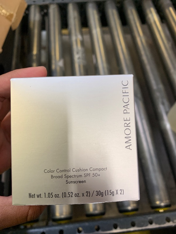 Photo 1 of AMOREPACIFIC Color Control Cushion Compact Broad Spectrum SPF 50+, 102 Light Pink, 1.05 Ounce (Pack of 1)