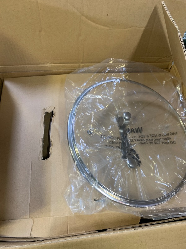 Photo 1 of Kikcoin Non Stick Frying Pans with Lid, 3 Pack Ceramic Frying Pan for Cooking, 8+9.5+11 Inch Omelette Pans Set with Stay Cool Handle, Induction Ready, Free of PFAS PFOA PTFE, Oven/Dishwasher Safe