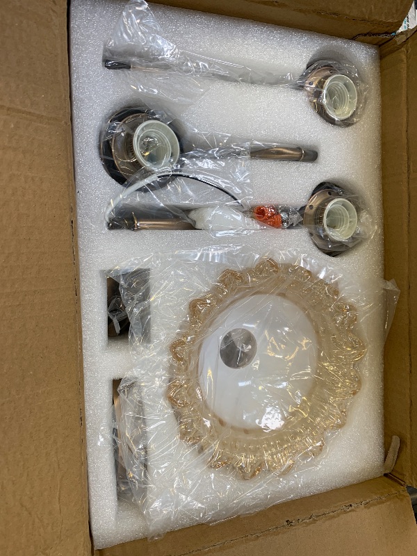 Photo 1 of XIEDUN Brass 3 Light Vanity Light Vintage Bathroom Vanity Light Fixture