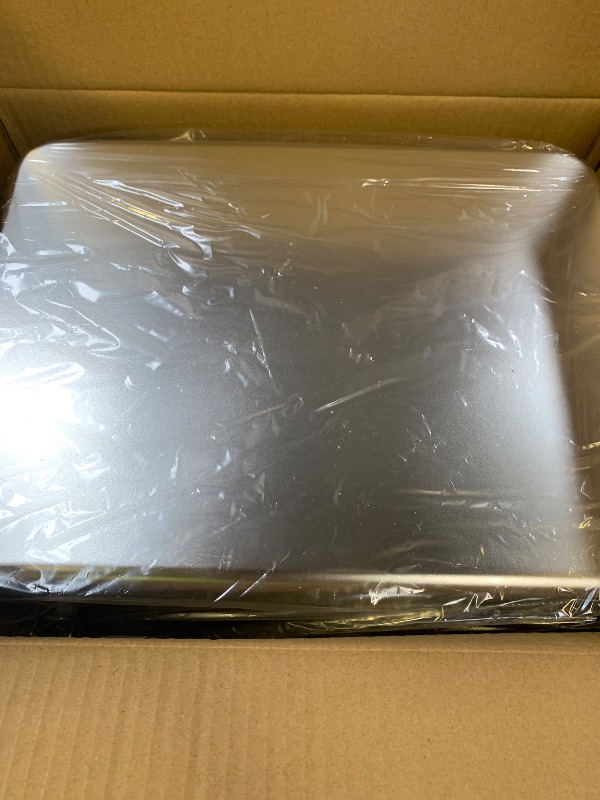 Photo 1 of Aothey Stainless Steel Litter Box with Metal Lid and Scoop - Enclosed Metal Litter Box for Large Cats, Rust-Resistant, Odor-Control, Easy to Clean, Durable & Long-Lasting with Round Edge (L)