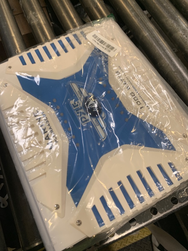 Photo 1 of Pyle Hydra Marine Amplifier - Upgraded Elite Series 1000 Watt 4 Channel Bridgeable Amp Tri-Mode Configurable, Waterproof, MOSFET Power Supply