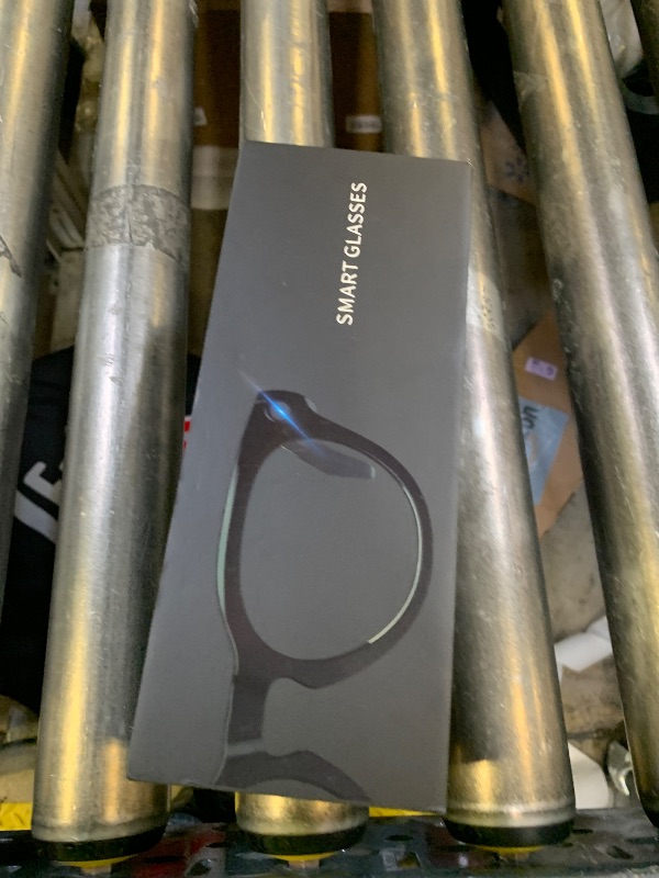 Photo 1 of AI Smart Glasses with Camera, 2K Camera Glasses,12MP Video Recording Glasses, Real Time Translation, AI Voice Assistant,Sunglasses with 3 Pack Lenses - Photochromic Lenses,Purple and Blue Lenses