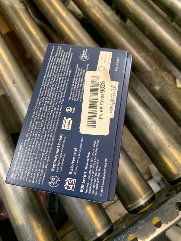 Photo 1 of Philips Norelco Shaver 600 Series - Compact Electric Shaver, Lift & Cut System, SteelPrecision Blades, 4D Flex Heads, Wet & Dry Shave, Travel Case, Model S693/94