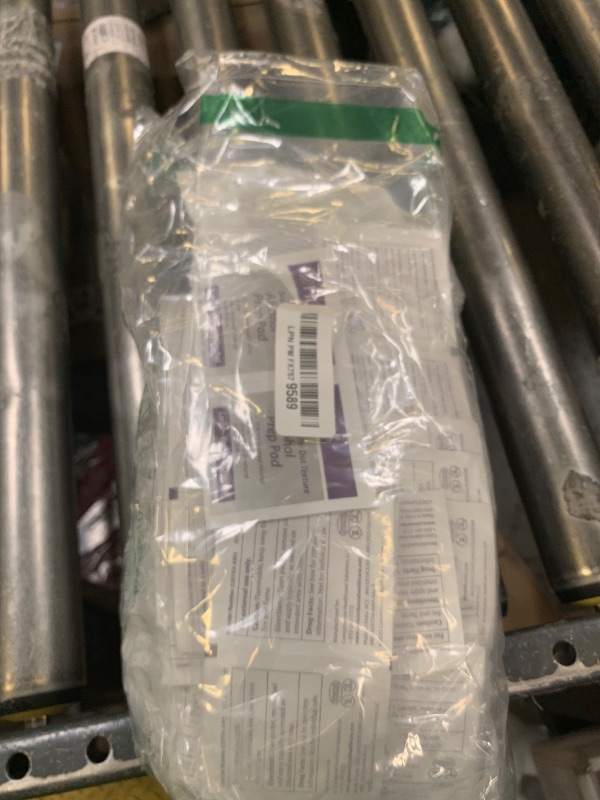 Photo 1 of HCS Large Alcohol Prep Pads - 70% Isopropyl Alcohol Wipes, Individually Wrapped - 2 ply, Textured, Sterile Skin Prep Swabs (400/Box)