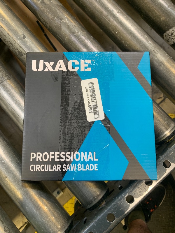 Photo 1 of UXACE 6-1/2-Inch 60-Tooth Circular Saw Blade with 5/8-Inch Arbor, Ultra Finish Wood Cutting, Carbide Tip, Thin Kerf, for Plywood, MDF, OSB, Laminated, 2 Pack