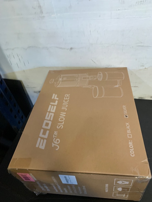 Photo 1 of ECOSELF Juicer Machines with 3 Filters (For Juice/Sorbet/Nut Milk), Slow Masticating Juicer With 6.0" Wide Mouth Hopper for Vegetables & Fruits, Self Feeding, Juicer for Family Party, With Brush