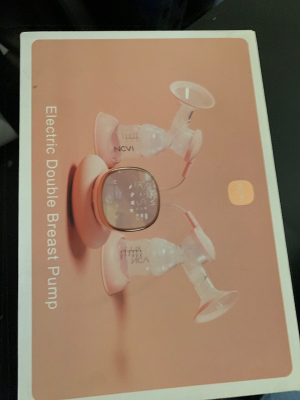 Photo 1 of NCVI Electric Breast Pump 8782, Portable Hospital-Grade Double Pump with 4 Modes & 9 Levels, Anti-Backflow, Rechargeable Quiet Breastfeeding Pump for Efficient Comfortable Use at Home, Work or Travel