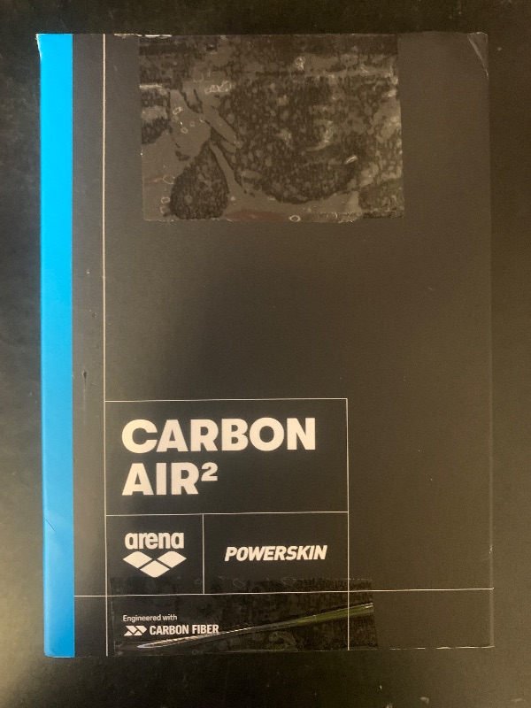 Photo 1 of ARENA Powerskin Carbon Air2 Kneeskin Open Back Women's Racing Swimsuit Small Logo Full Body Short Leg One Piece Athletic Tech Suit, Black/Black/Gold, US Size 24