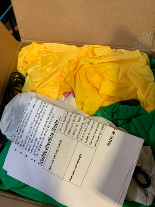 Photo 1 of [Pop Up and Down] 5.7 Ft Easter Inflatable Bunny Broke Out of Colorful Easter Eggs, Blow Up Rabbit Decorations Outdoor with Built-in LED Easter Party Decor Yard Garden Lawn Indoor Outdoor Home