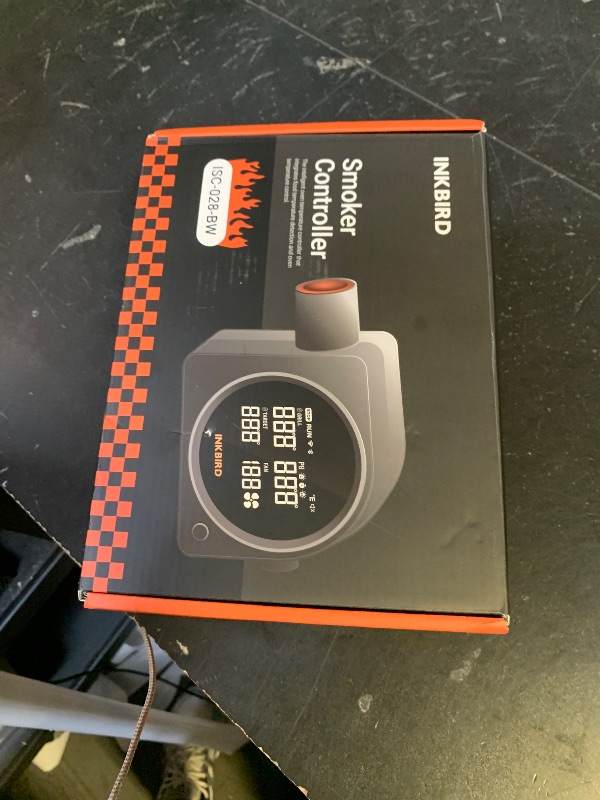 Photo 1 of 5G Wi-Fi & Bluetooth BBQ Temperature Controller, INKBIRD Automatic Smoker Fan with LCD Screen for Ceramic Grill | Mobile Notification Timer Alarm Calibration for BGE, Kamado, Akorn, Weber, 5 Probes