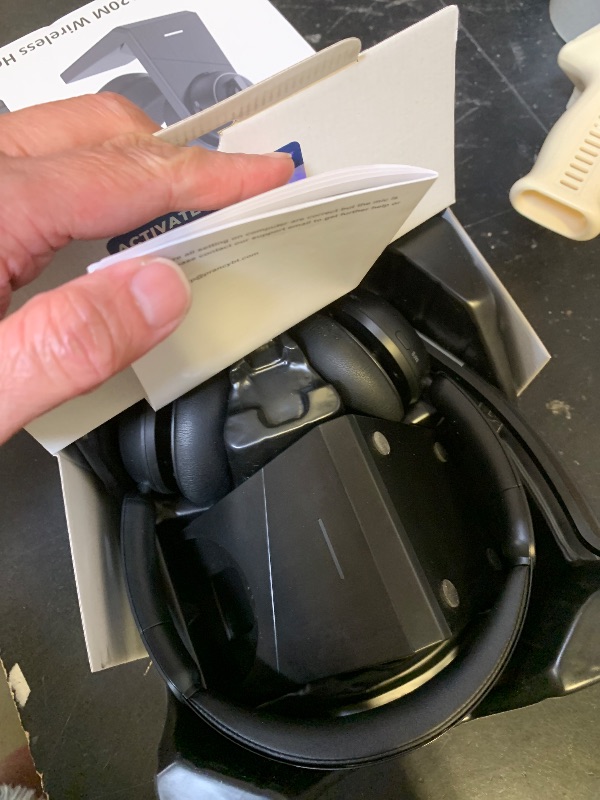 Photo 1 of (2025 Upgraded) Wireless Headset with Mic for Work, Bluetooth Headset with Noise Canceling Microphone with Dongle, Charging Base & Mic Mute, Wireless Headphones for Work from Home/PC/Computer