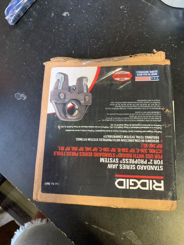 Photo 1 of RIDGID 76677 2-Inch Standard Jaw for ProPress