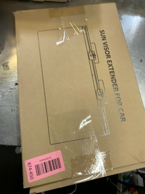 Photo 1 of Sun Visor Extender for Car, Visor Extender Attachment for Car, Adjustable Visor Extender Sun Blocker UV400, Polarized Sun Visor Extender, Anti-Glare, UV Protector (1 Pack, Large)