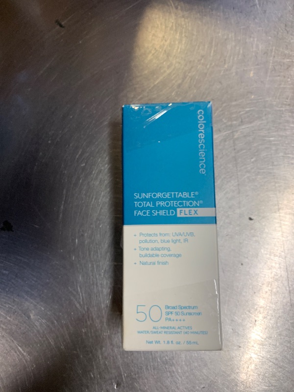 Photo 1 of Colorescience Total Protection Face Shield Flex SPF 50, Zinc Oxide Formula, Medium, 1.8 fl. oz.