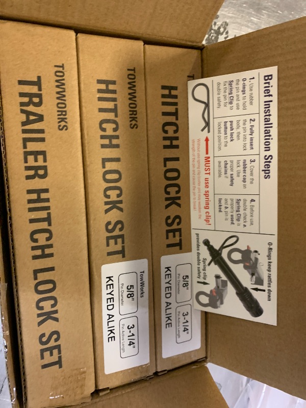 Photo 1 of Hitch lock set 