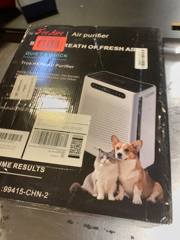 Photo 1 of Air Purifiers for Home Large Room, HEPA Air Purifier with Washable Filter & Air Quality Display, Powerful Turbo Mode Air Cleaner