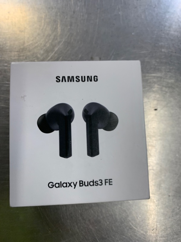Photo 1 of SAMSUNG Galaxy Buds 3 FE (2025) True Wireless Bluetooth Earbuds, Active Noise Cancellation, Powerful Sound, Clear Calls, Long Lasting Battery, Hands Free AI, Black [US Version, 2 Year Warranty]