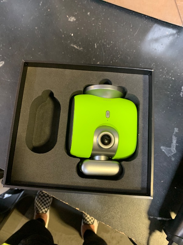 Photo 1 of XbotGo Chameleon AI Auto Sports Action Camera - 4K 60FPS Soccer Camera and Basketball Tracking Camera for Team Sports, Live Streaming, No Subscription, Works with iOS & Android (Lemon Green)