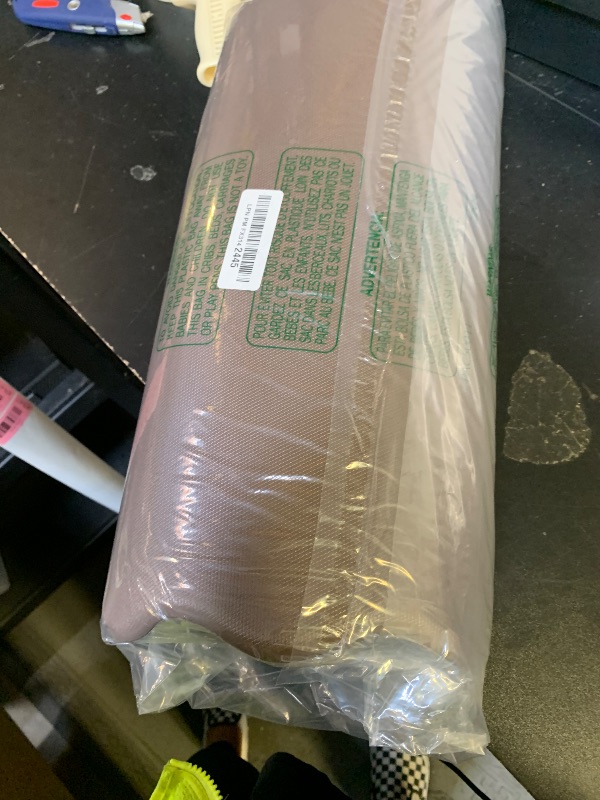 Photo 1 of **BROWN NOT BLACK** Arenarug Scalloped Brown Kitchen Mats Rugs Sets of 2 Cushioned Anti Fatigue Floor Mat Waterproof Kitchen Rugs Non Slip Foam Comfort Standing Mat for Sink Laundry