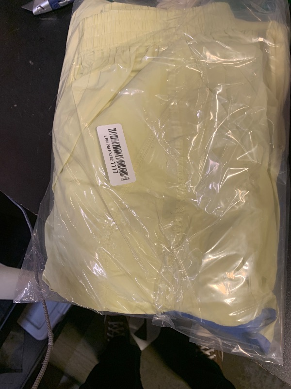 Photo 1 of Seetaa Women's Two Piece Short Sets Summer Lounge Sweatsuits Long Sleeve Outfits Travel Tracksuit with Pocket(Yellow-M)