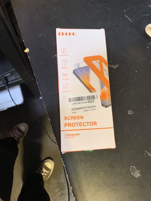 Photo 1 of [1-Second Auto-Install] QHOHQ 3 Pack Privacy Screen Protector for iPhone Air+3 Pack Camera Lens Protector,25° Anti Spy Tempered Glass for iPhone 17 Air,[12FT Military Grade Shatterproof],Case Friendly