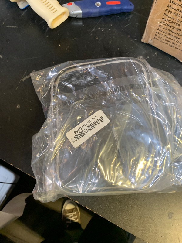 Photo 1 of Gonex Expandable Mesh Packing Cubes - 8 Set Compression Organizer for Travel Essentials with Toiletry, Laundry, Shoe & Cable Bags - Black